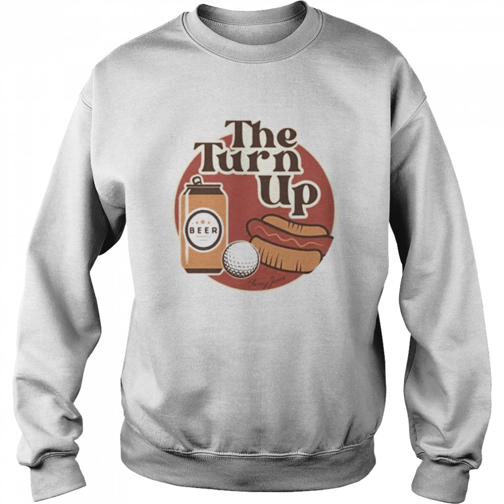 Swingjuice Golf The Turn Up Unisex Sweatshirt