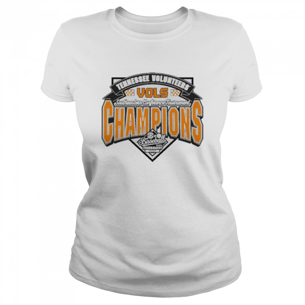 Tennessee Volunteers 2022 SEC Baseball Tournament Champions Classic Women's T-shirt