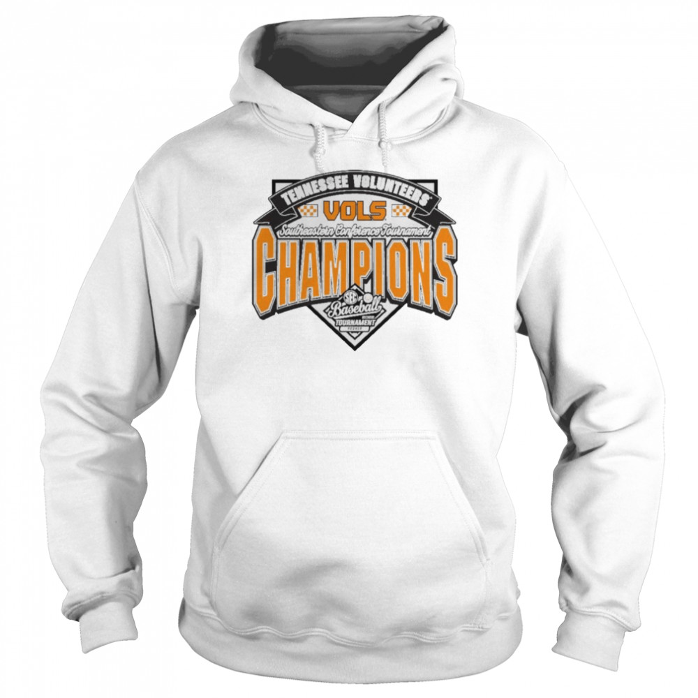 Tennessee Volunteers 2022 SEC Baseball Tournament Champions Unisex Hoodie