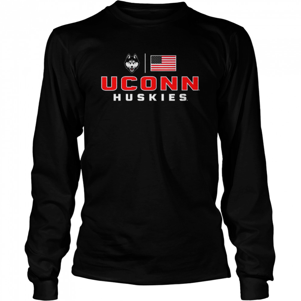 Uconn Huskies Old Glory Youth shirt Long Sleeved T-shirt