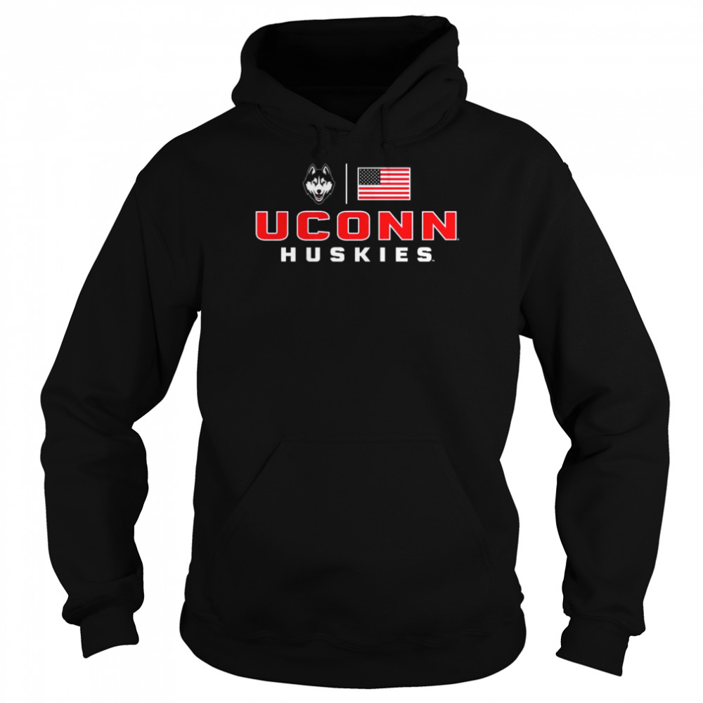 Uconn Huskies Old Glory Youth shirt Unisex Hoodie