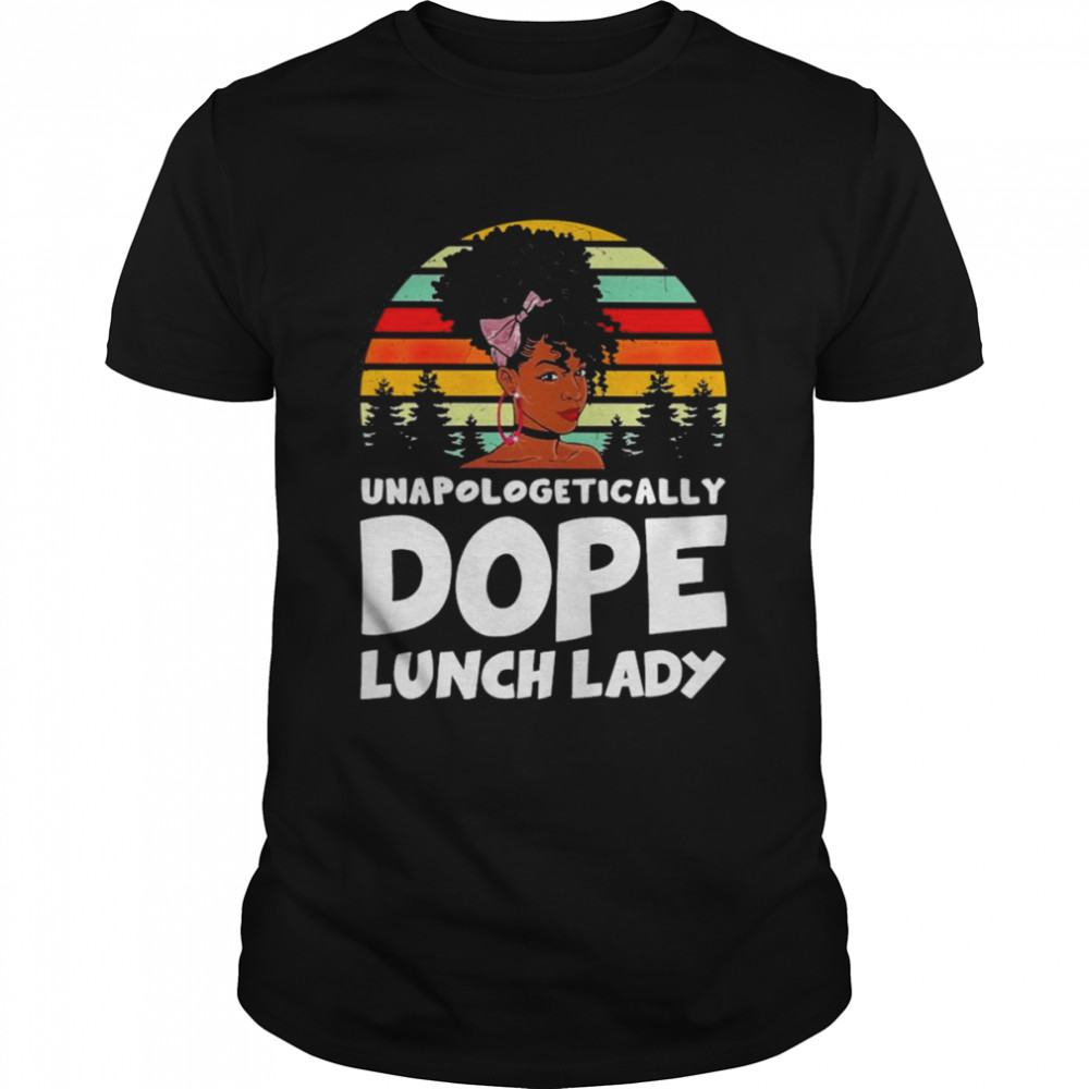 Unapologetically Dope Lunch Lady Vintage Classic Men's T-shirt