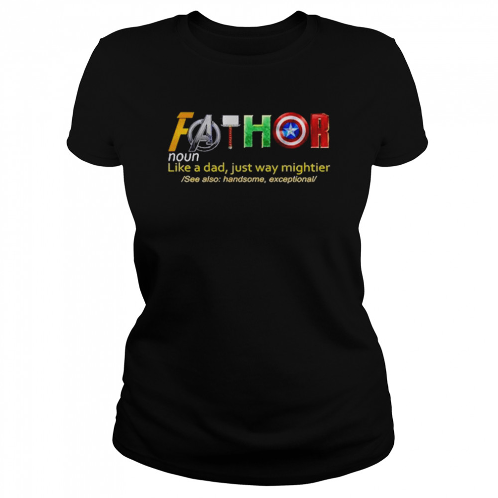 avengers fathor shirt