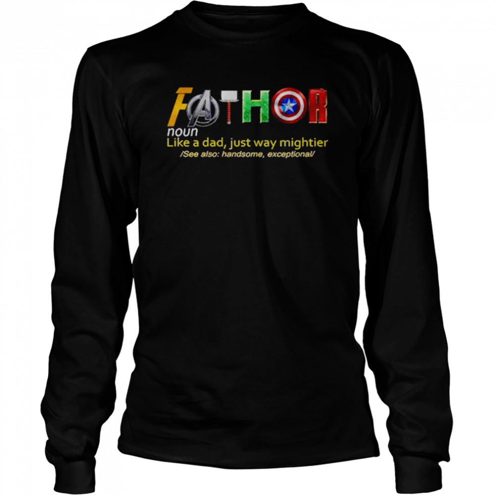 avengers fathor shirt