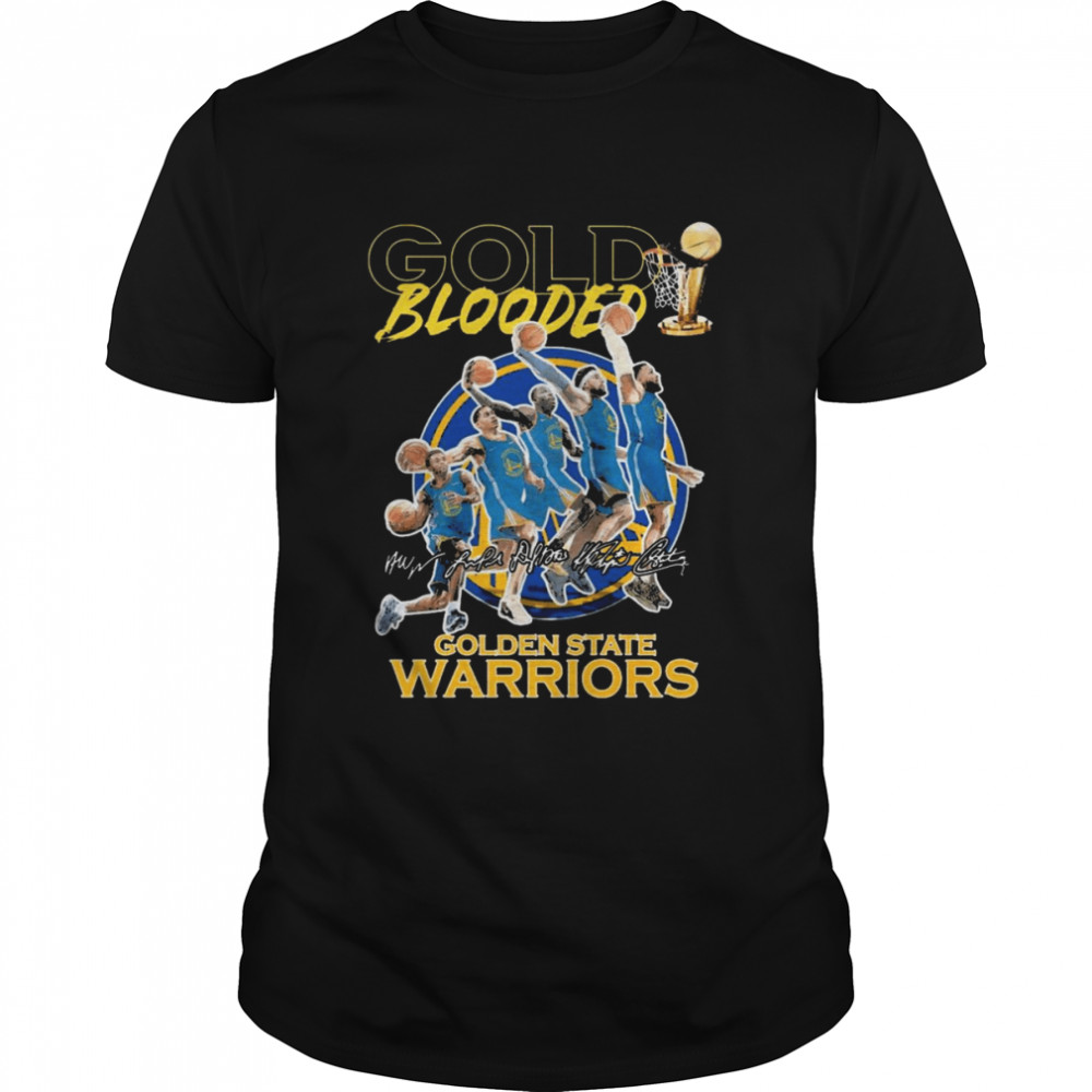 Gold Blooded 2022 Playoffs T-Shirt - Kingteeshop