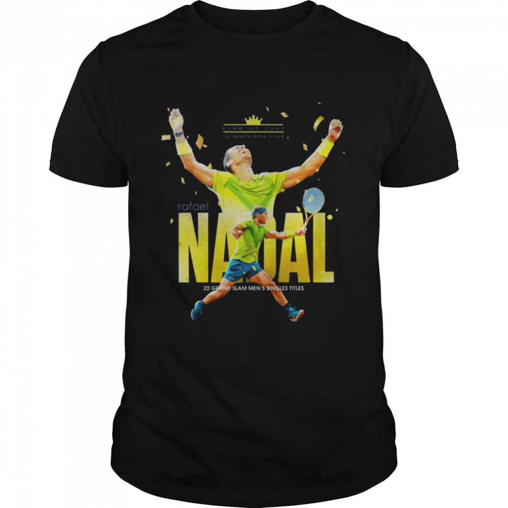 Rafael Nadal 22 Grand Slam Men’s Singles Titles  Classic Men's T-shirt
