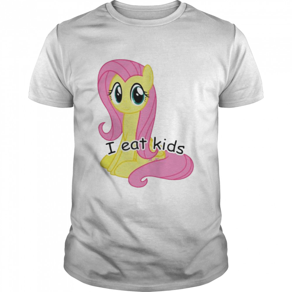 Fluttershy I Eat Kids shirt