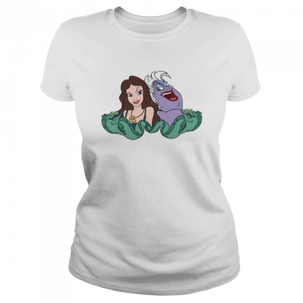 T-Shirt Disney Girls Little Mermaid Grey Heather 