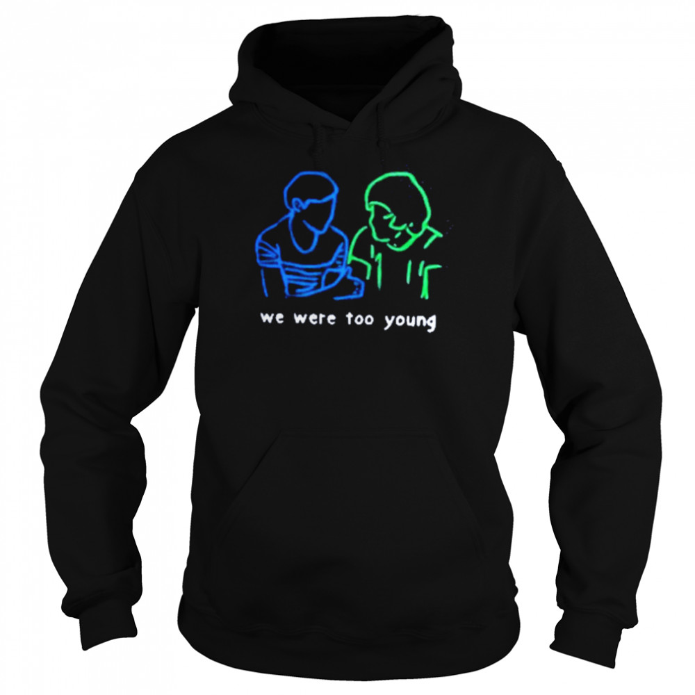 Cheap We Were Too Young Louis Tomlinson Larry Stylinson T Shirt, We Were  Too Young T Shirt - Allsoymade