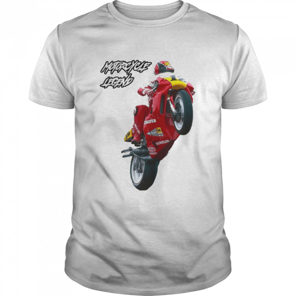 Randy Mamola Legend Motorcycle Race shirt Classic Men's T-shirt