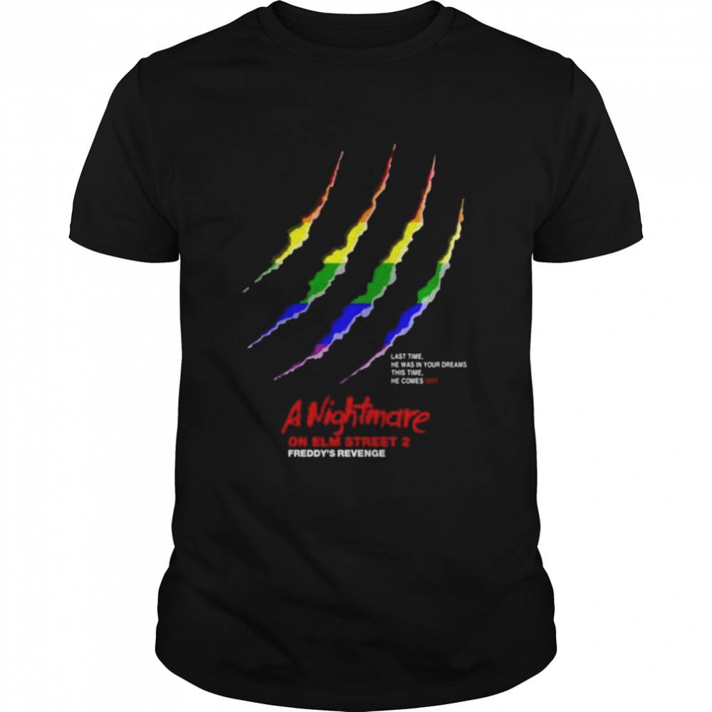 A nightmare on elm street last time he was in your dreams shirt Classic Men's T-shirt