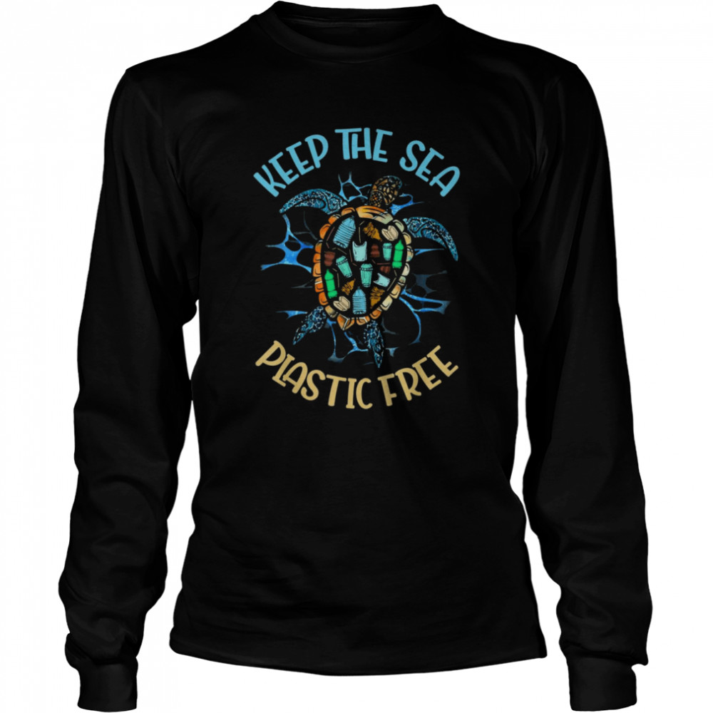 Keep The Sea Plastic Free Long Sleeved T-shirt