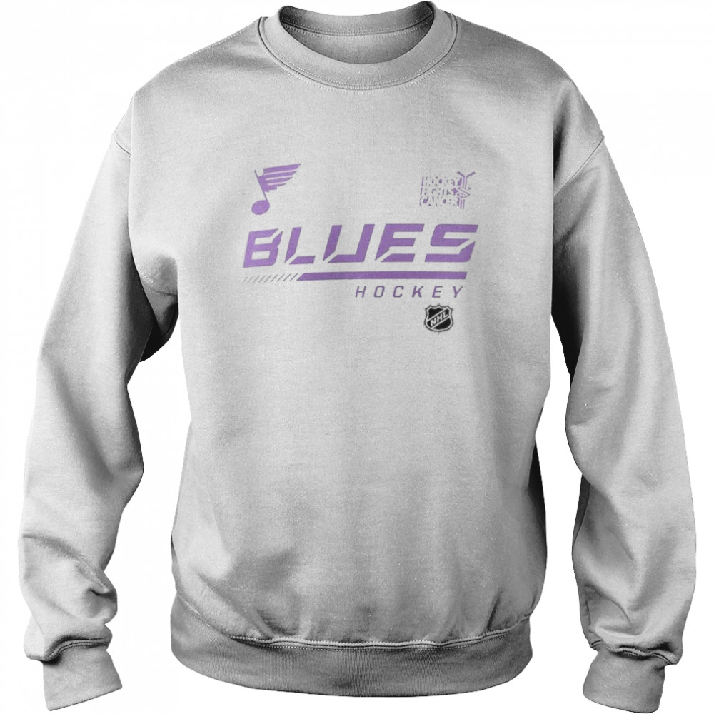 Men's Fanatics Branded White/Purple St. Louis Blues 2022 Hockey