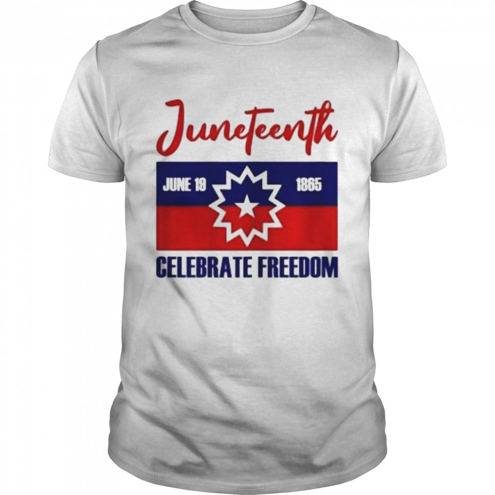 Juneteenth celebrate freedom June 19 1865 shirt Classic Men's T-shirt