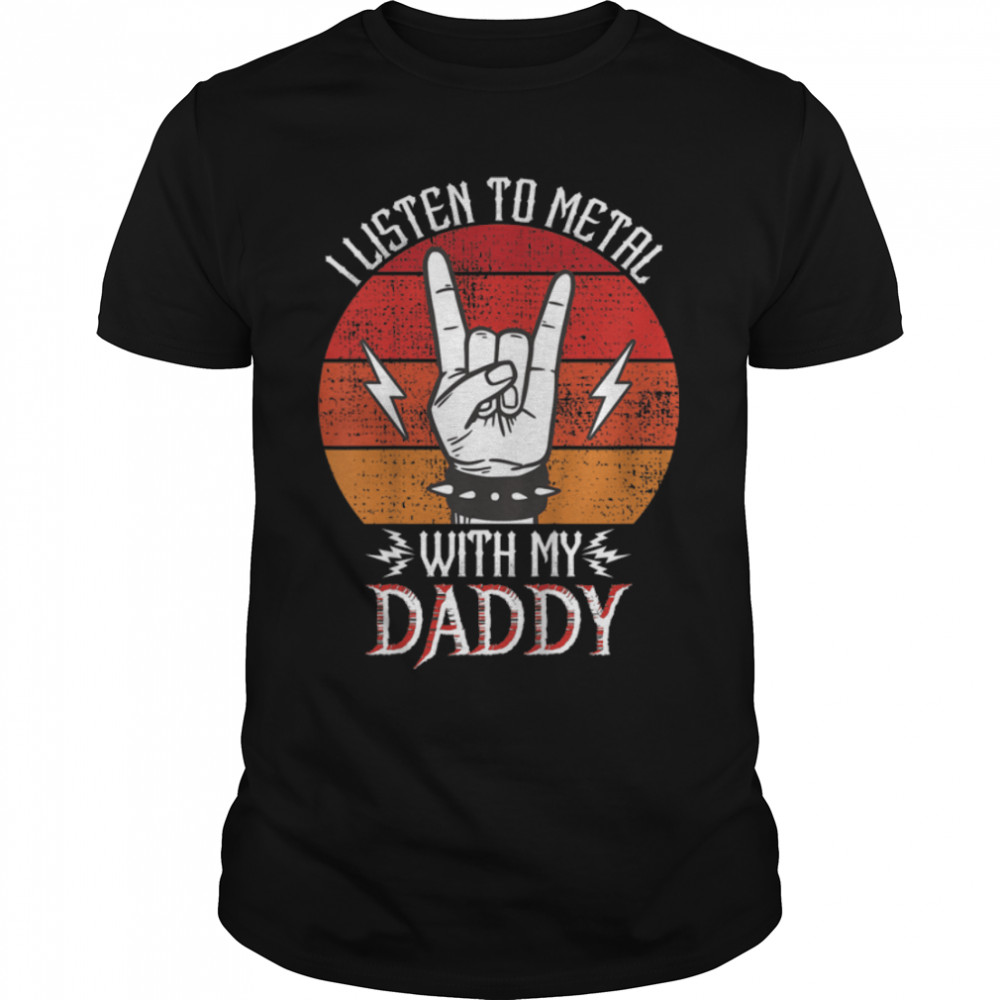 kids metal t shirts