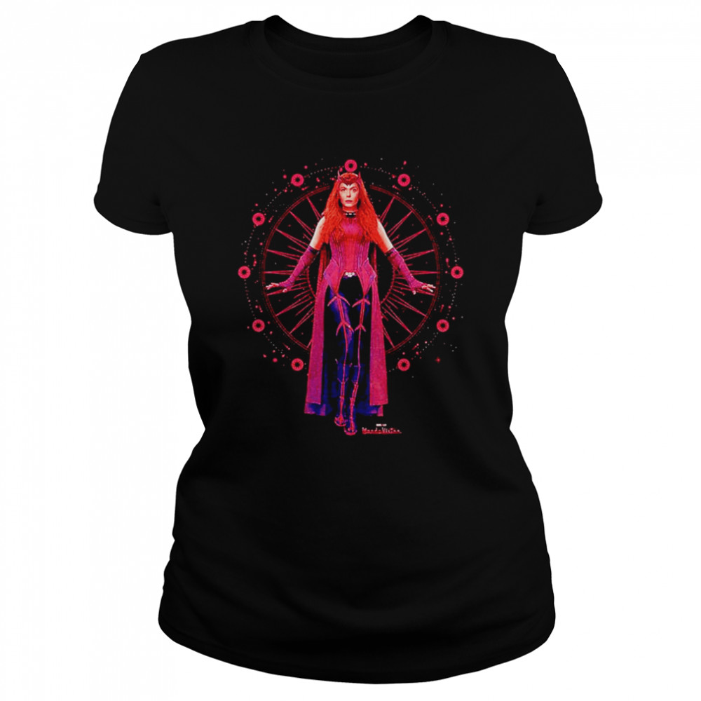 Marvel WandaVision The Scarlet Witch Wanda shirt Classic Women's T-shirt