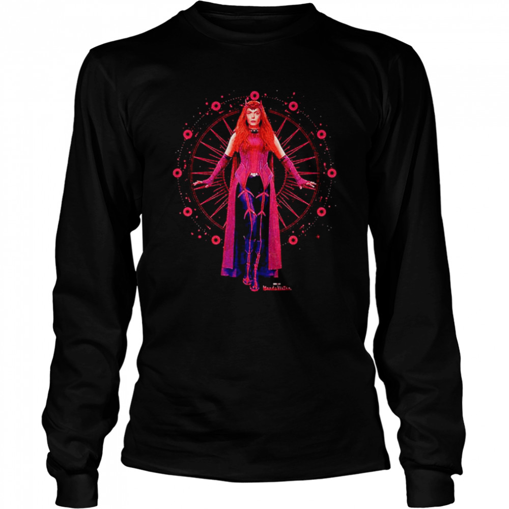 Marvel WandaVision The Scarlet Witch Wanda shirt Long Sleeved T-shirt