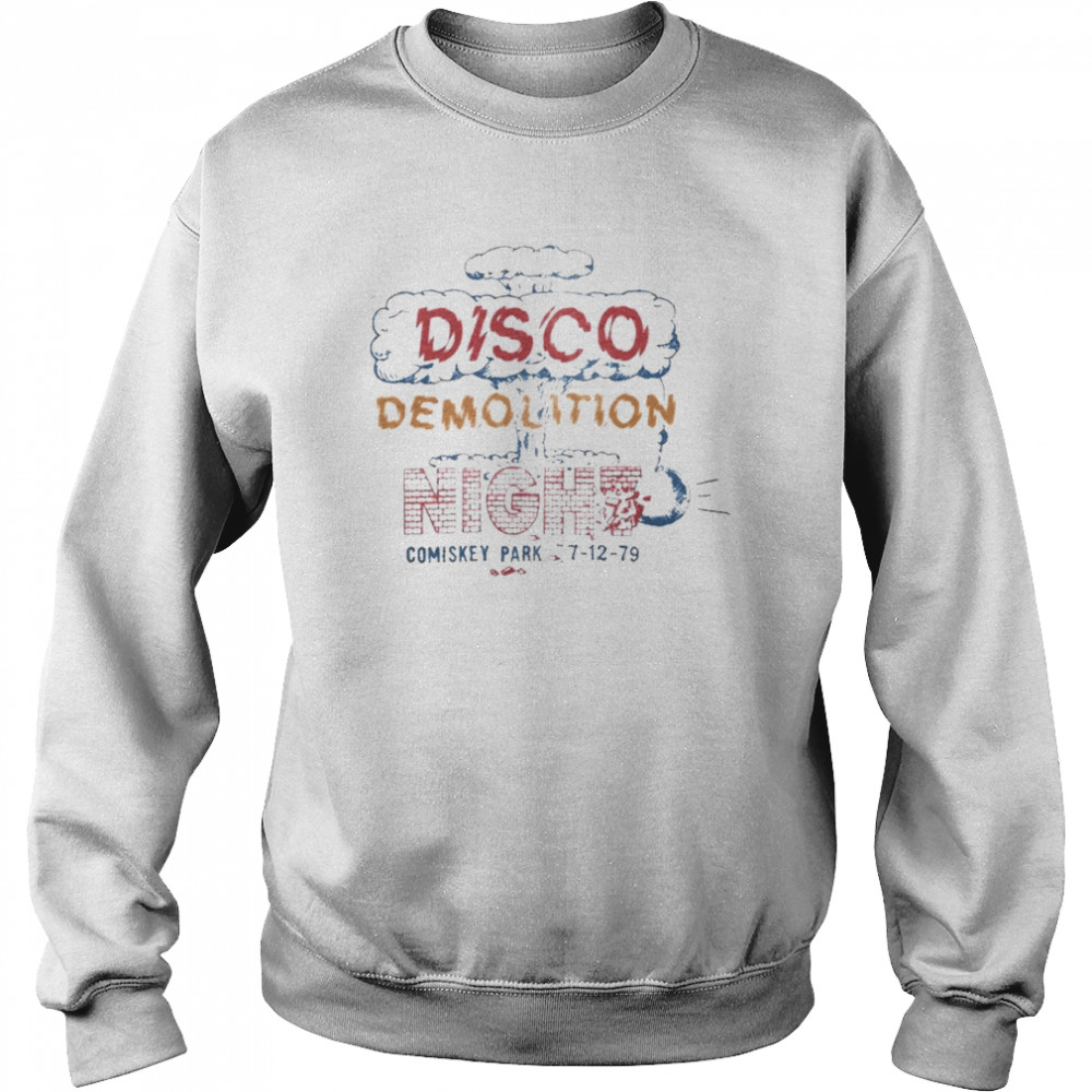 Disco Demolition Night Comiskey Park Replica T Shirt