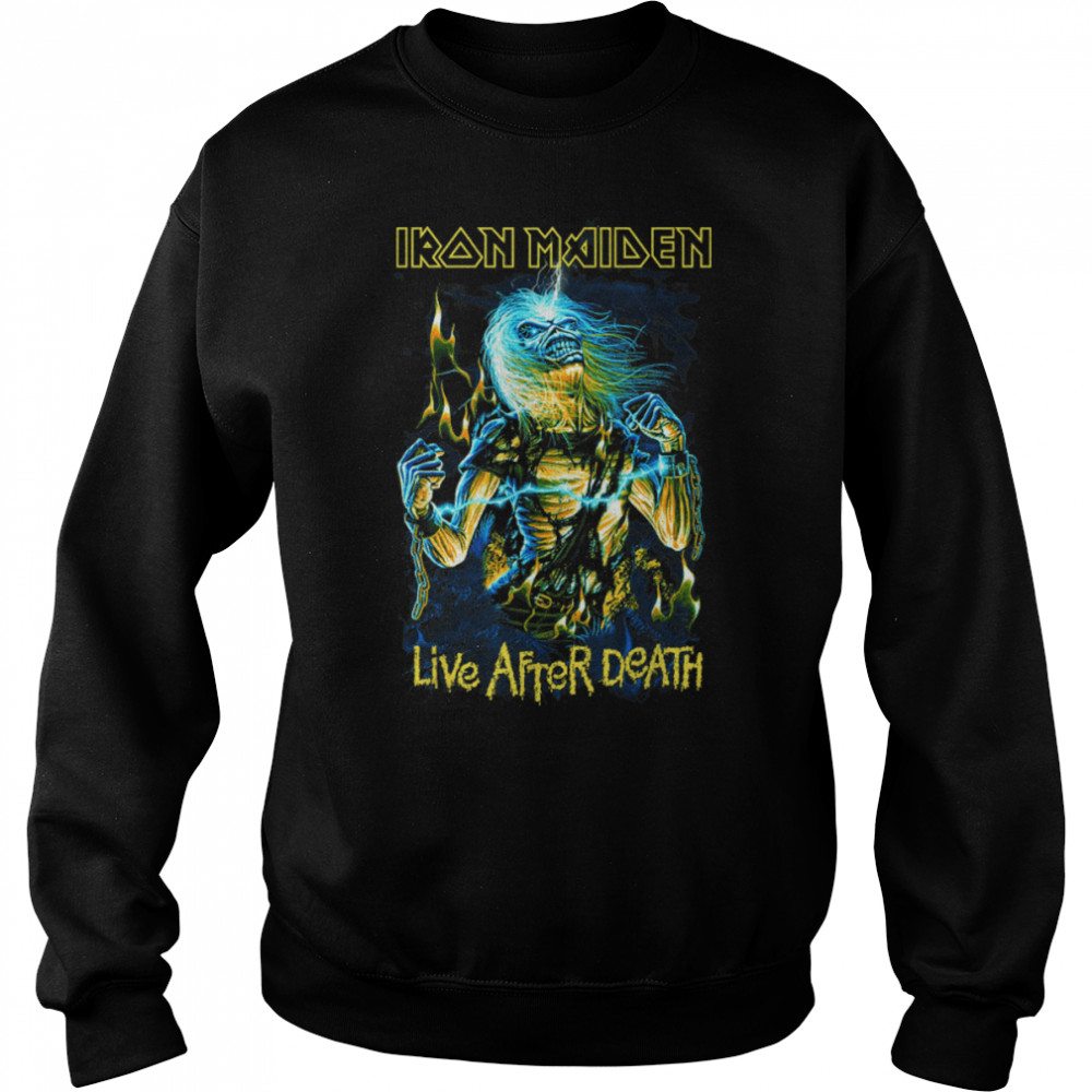 Iron maiden live after death outlet hoodie