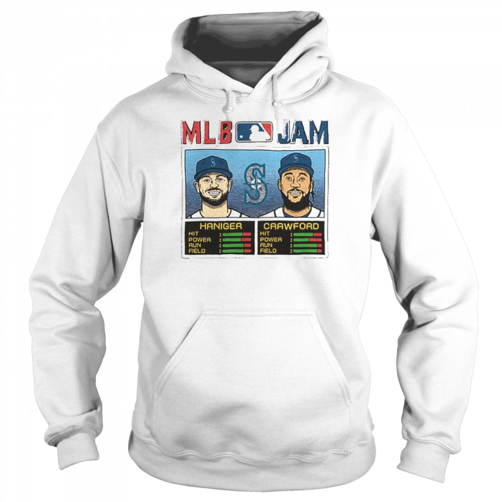 MLB Seattle Mariners Jam Mariners Haniger And Crawford Design T Shirts -  Freedomdesign