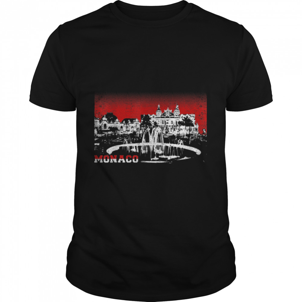 Monaco Monte Carlo France Tshirt B07N1MLWT1 Classic Men's T-shirt