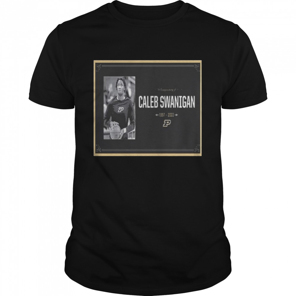 Rip caleb swanigan nba purdue men’s basketball thank you for the memories shirt Classic Men's T-shirt