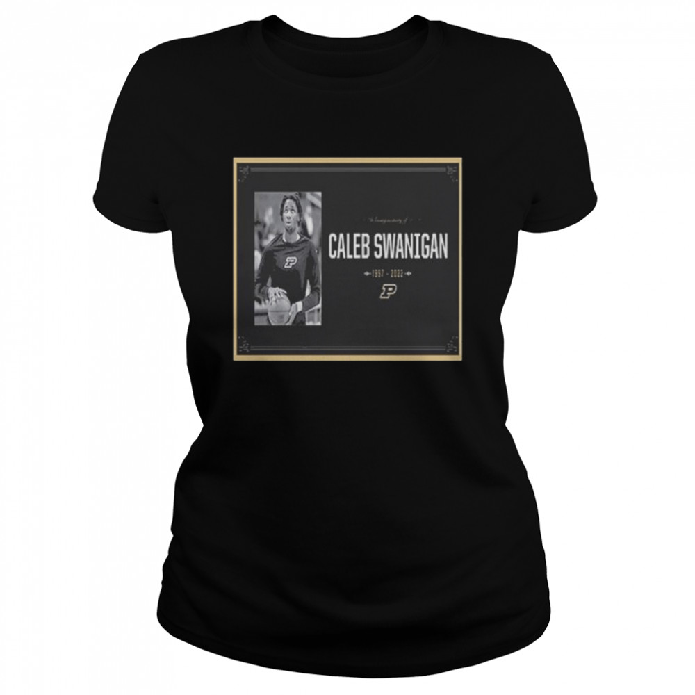 Rip caleb swanigan nba purdue men’s basketball thank you for the memories shirt Classic Women's T-shirt