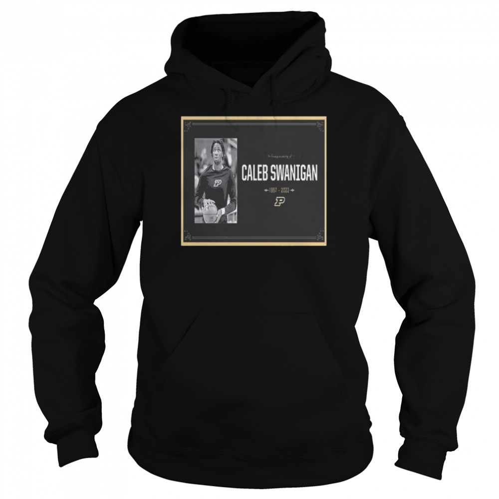 Rip caleb swanigan nba purdue men’s basketball thank you for the memories shirt Unisex Hoodie