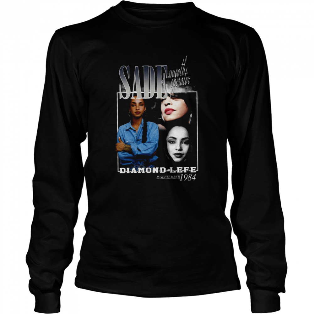 Sade Homage Sade Singer Sade Adu Sade Studio Ghibli shirt Long Sleeved T-shirt