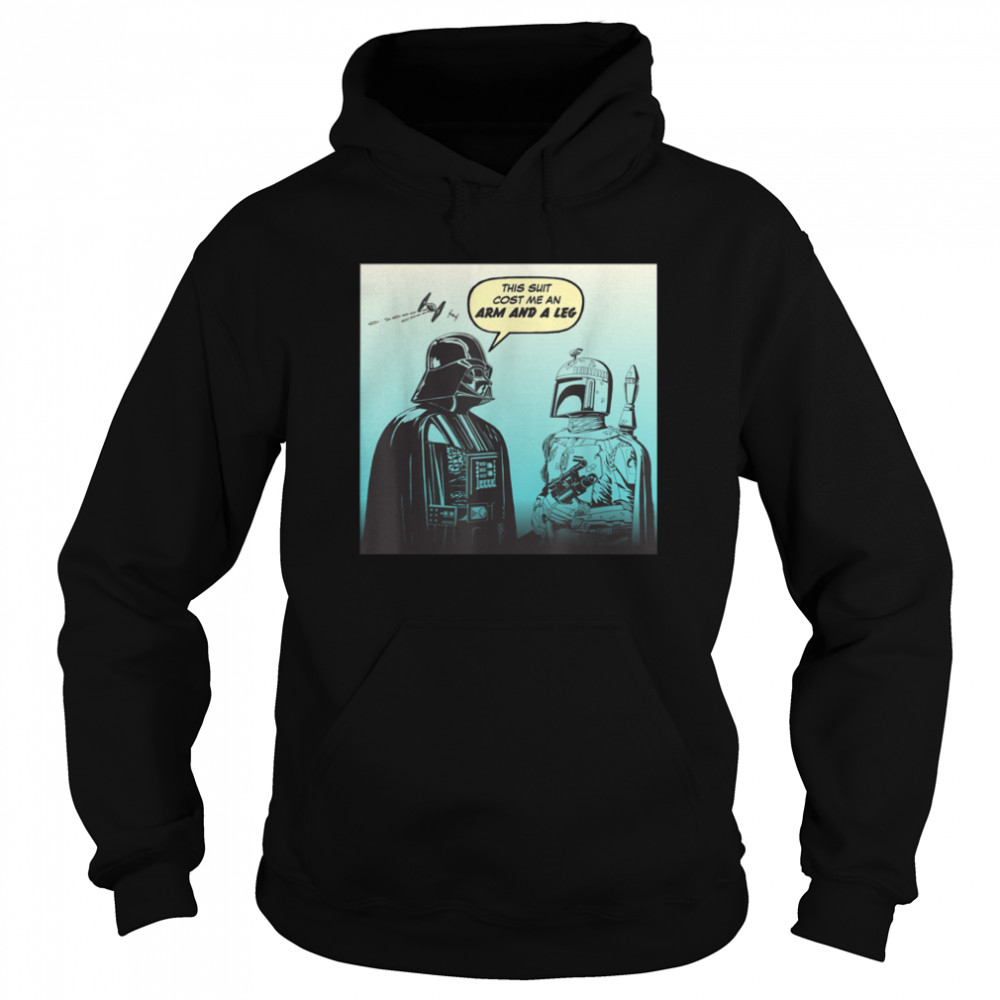 Star Wars Funny Darth Vader and Boba Fett Comic T-Shirt B07Z8S4FJL - T  Shirt Classic