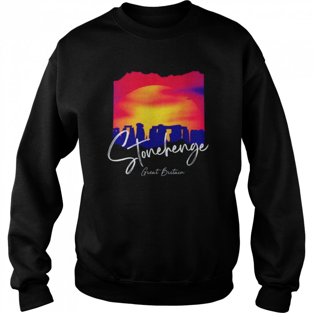 Stonehenge England stonehenge at night great Britain shirt Unisex Sweatshirt