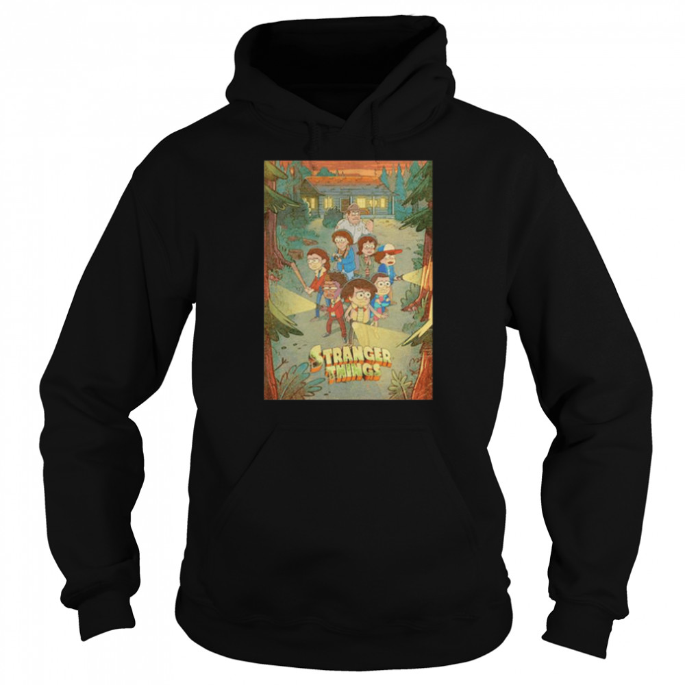 Stranger Things and Gravity Falls shirt Unisex Hoodie