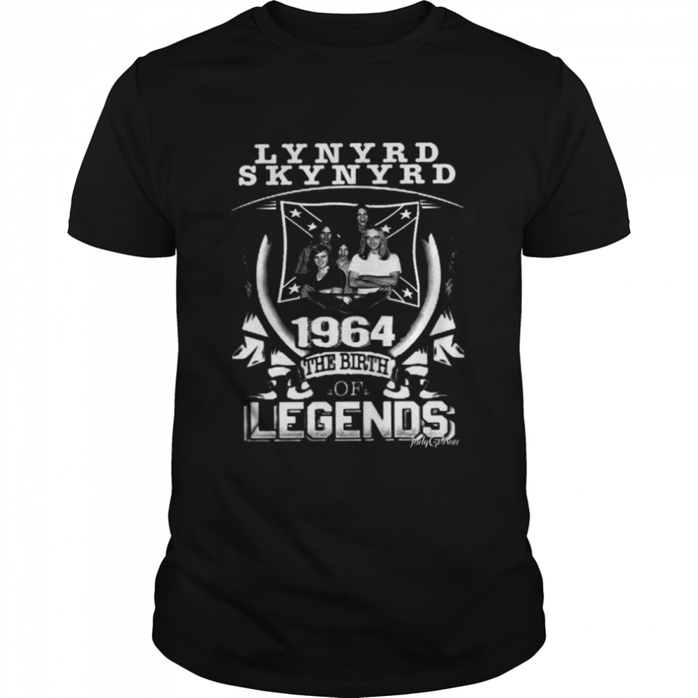 The Birth 1964 Lynyrd Skynyrd Retro shirt Classic Men's T-shirt