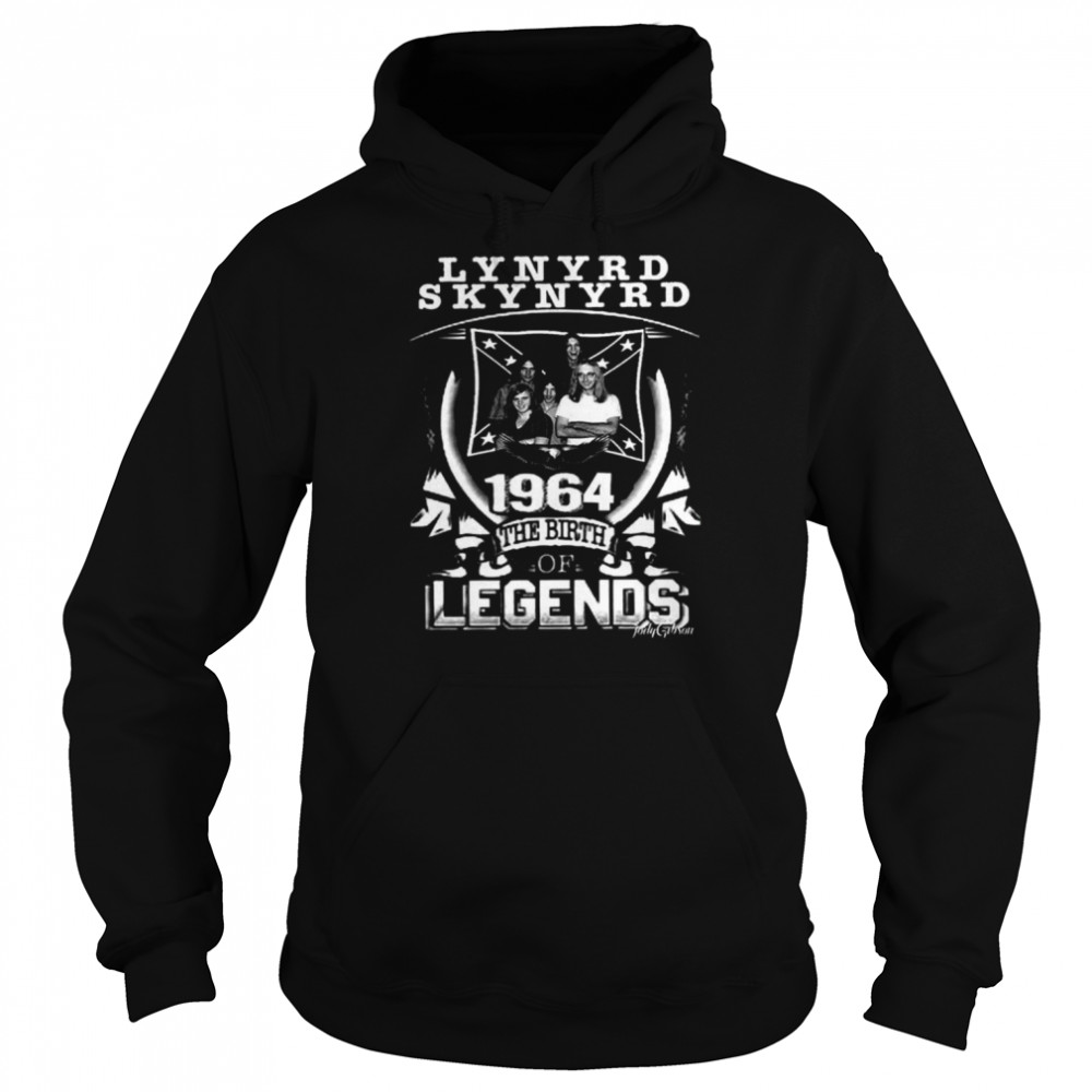 The Birth 1964 Lynyrd Skynyrd Retro shirt Unisex Hoodie
