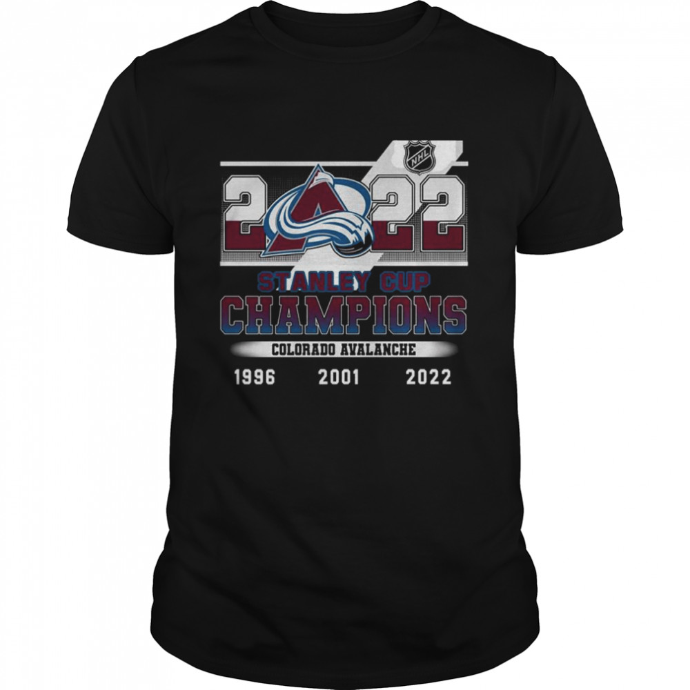 2022 NHL Stanley Cup Champions Colorado Avalanche  Classic Men's T-shirt
