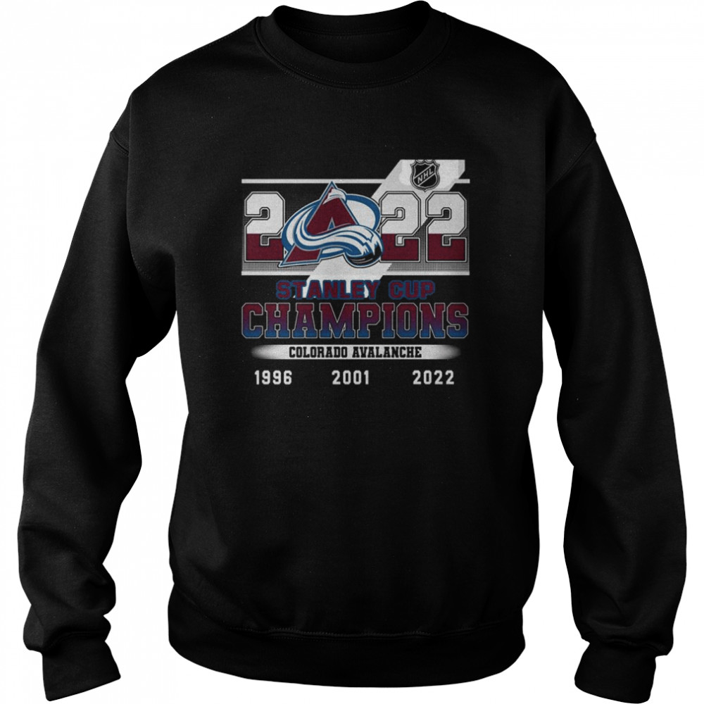 2022 NHL Stanley Cup Champions Colorado Avalanche  Unisex Sweatshirt