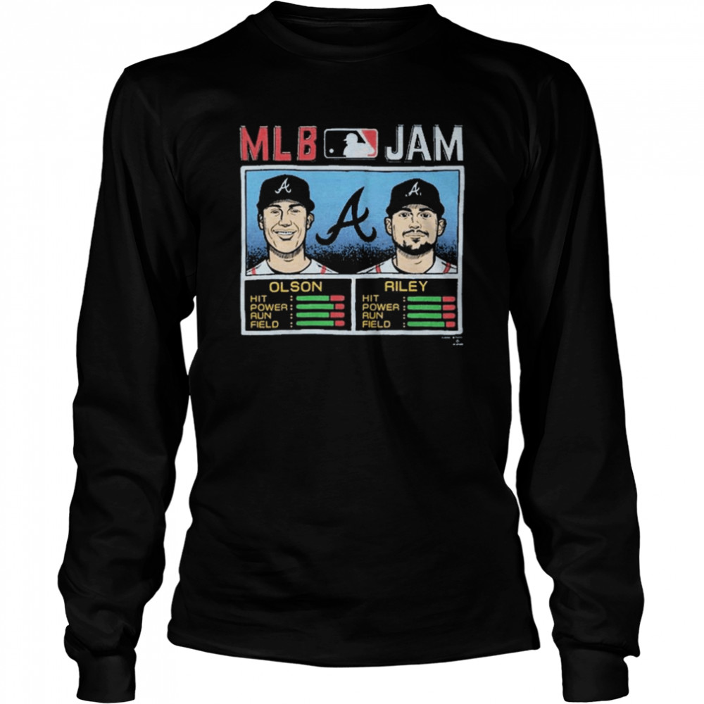 MLB Jam Braves Olson And Riley Retro Atlanta Braves Shirt, hoodie, sweater,  long sleeve and tank top