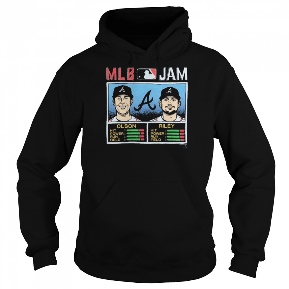 MLB Jam Braves Olson And Riley Retro Atlanta Braves Shirt, hoodie, sweater,  long sleeve and tank top