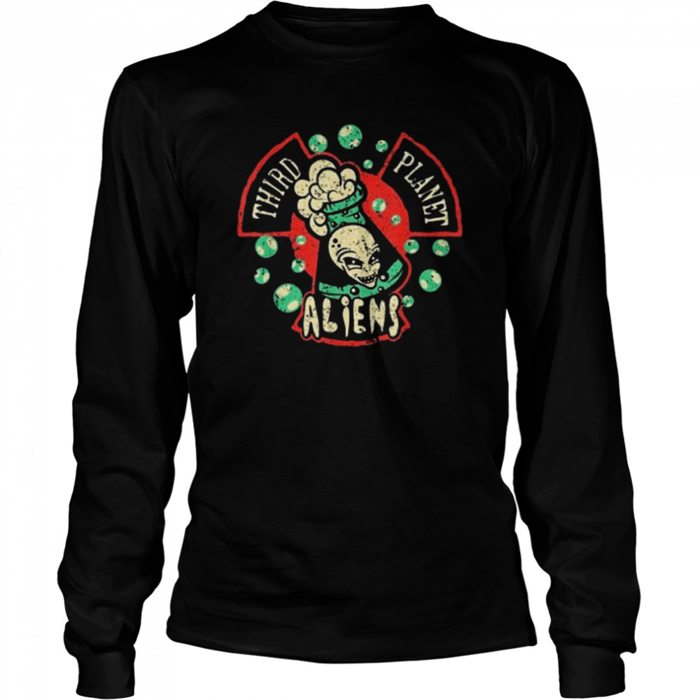 Third Planet Aliens Long Sleeved T-shirt