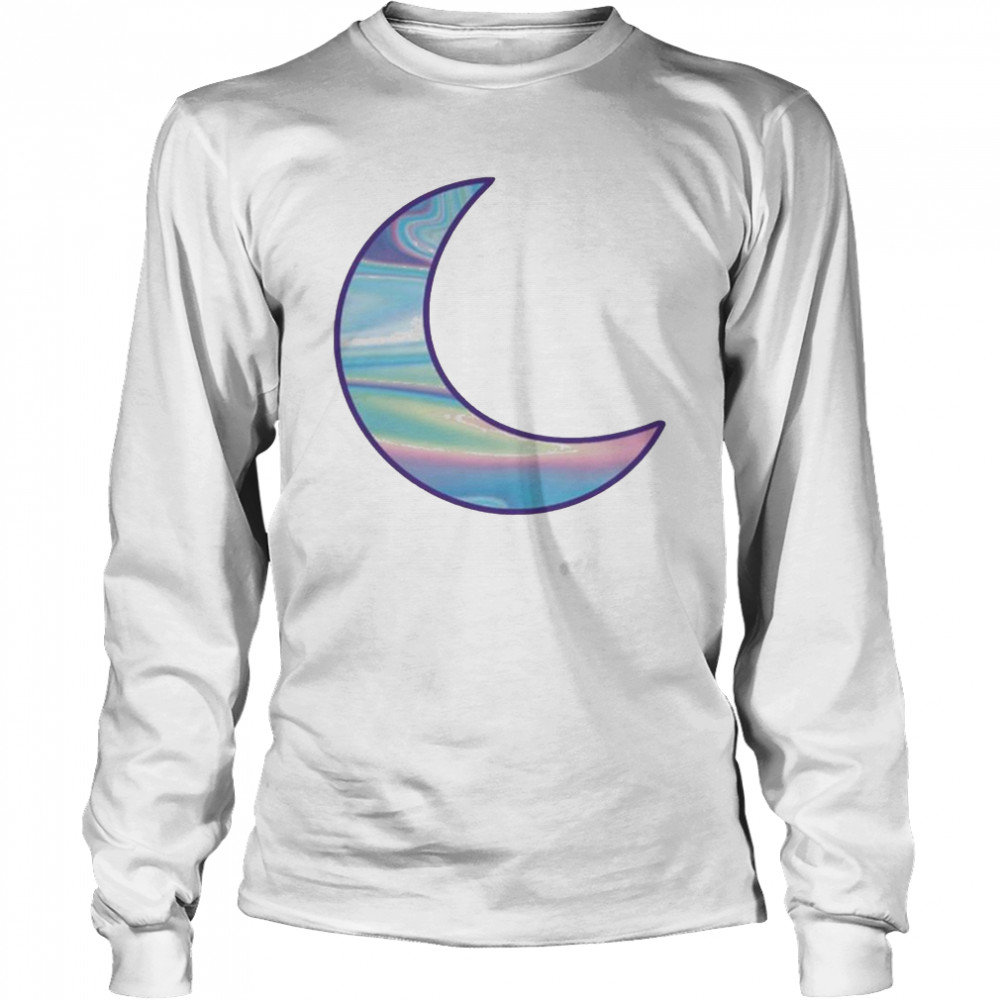 Holo Moon  Long Sleeved T-shirt
