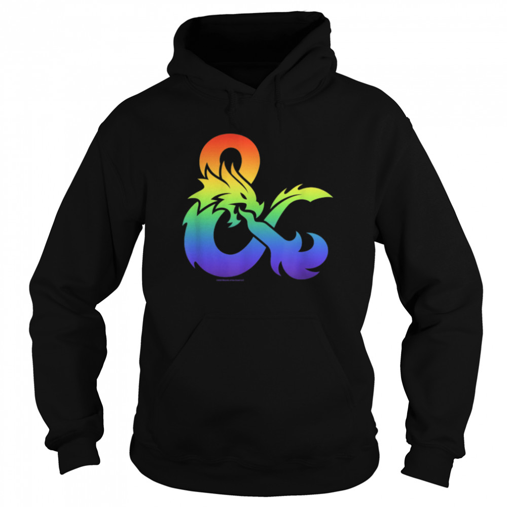 dungeons and dragons rainbow shirt