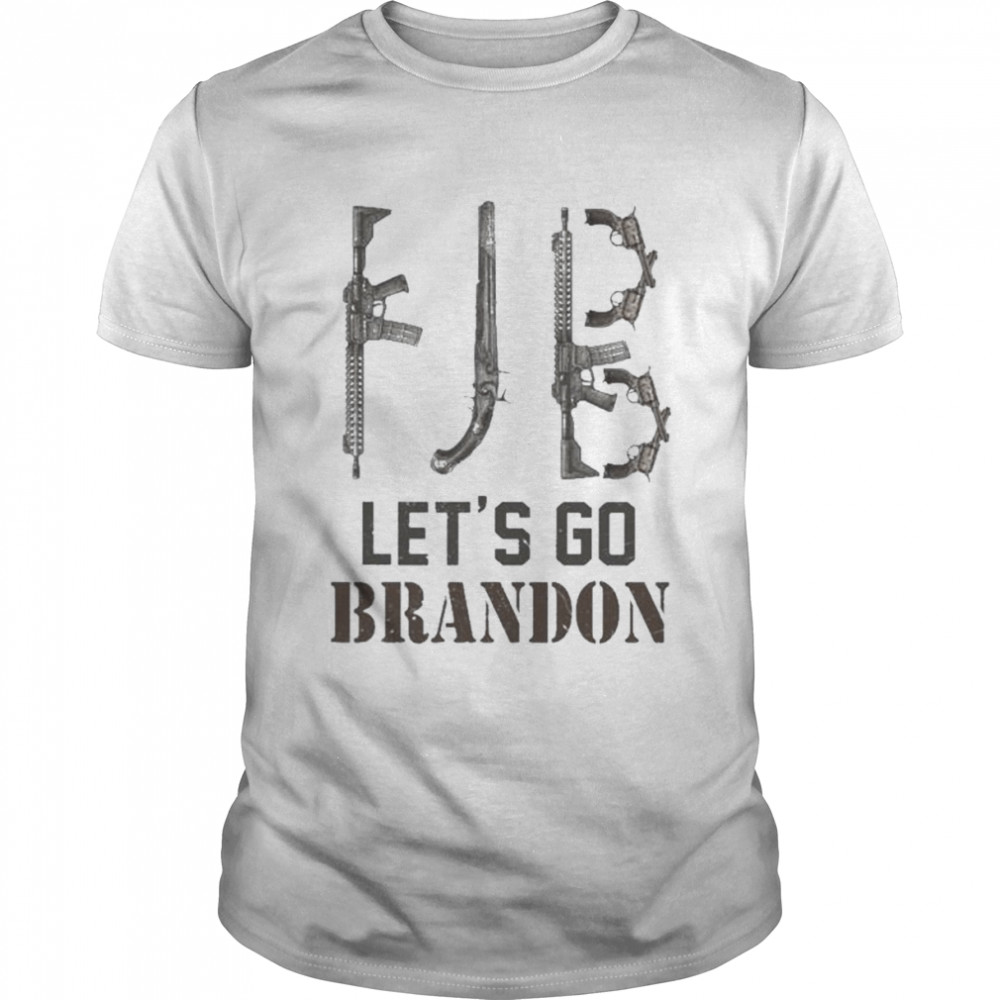 Gun FJB let’s go brandon Joe Biden shirt Classic Men's T-shirt