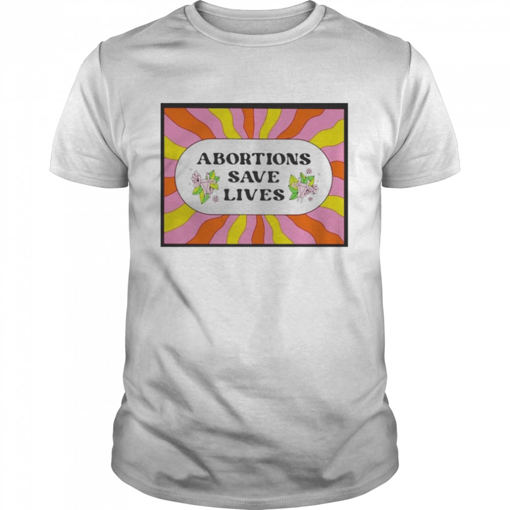 Abortion Saves Lives Classic Men's T-shirt