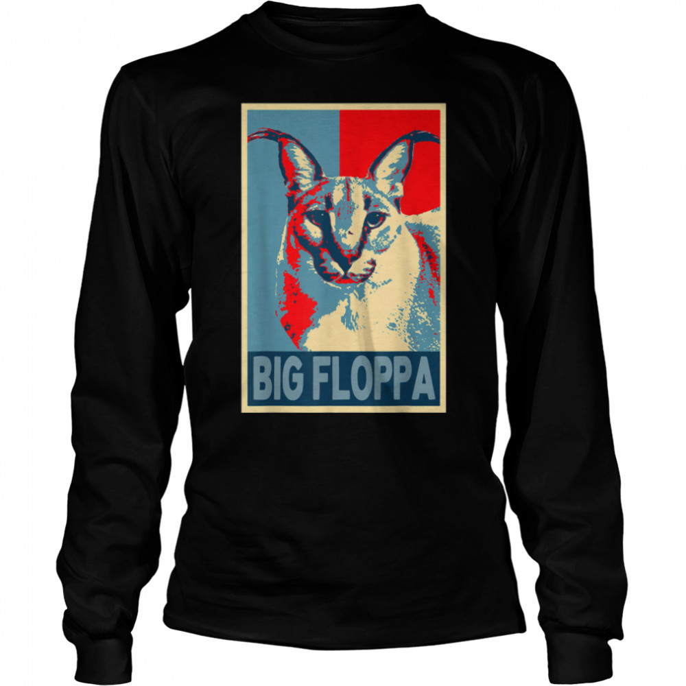 Big Floppa Meme Cat' Men's T-Shirt