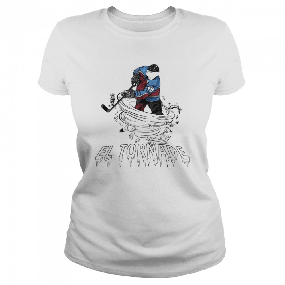 Colorado Avalanche El Tornade shirt Classic Women's T-shirt