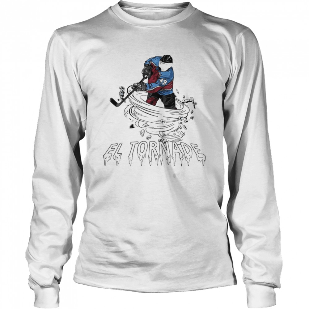 Colorado Avalanche El Tornade shirt Long Sleeved T-shirt