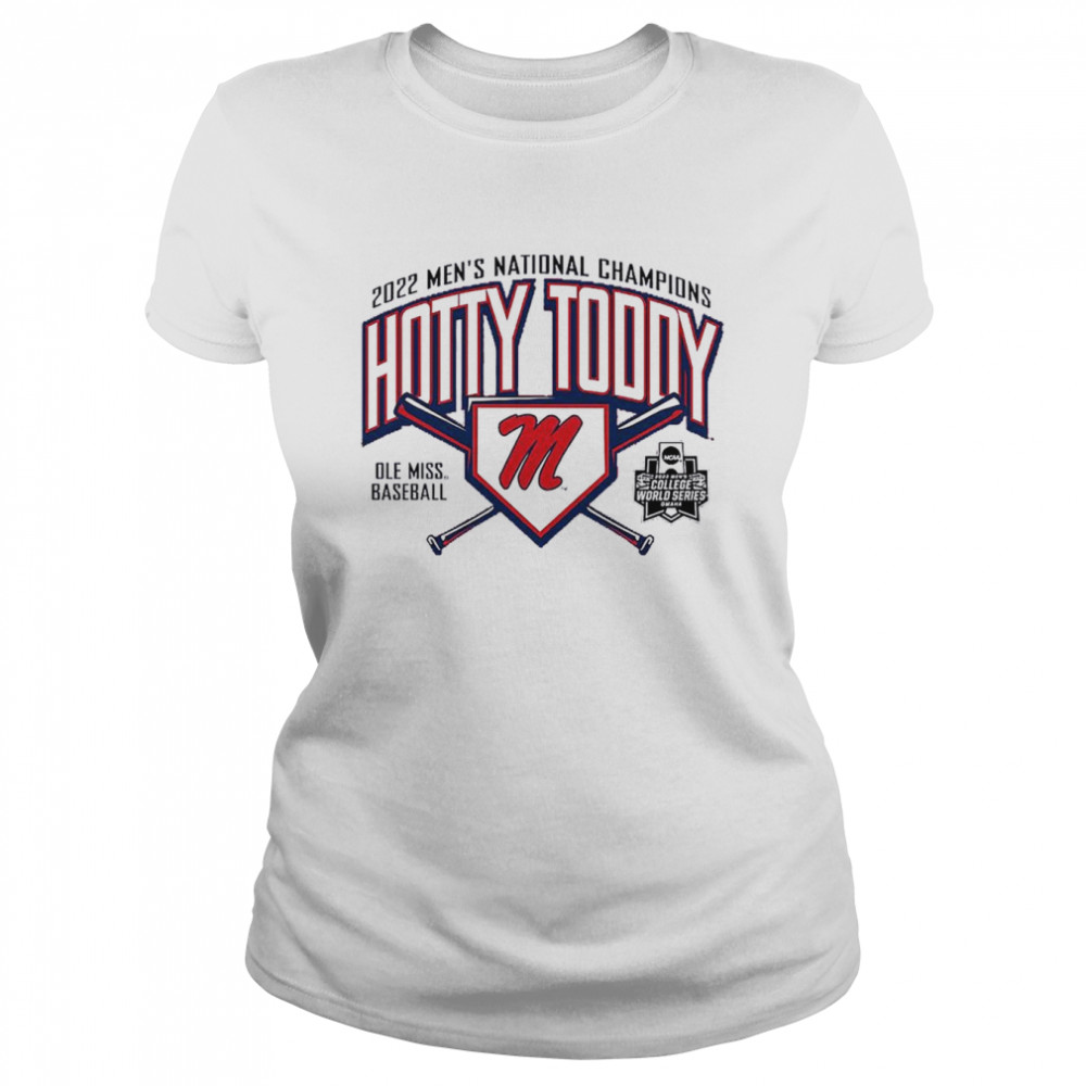 Men’s Ole Miss 2022 CWS Baseball National Champs Utility Classic Women's T-shirt