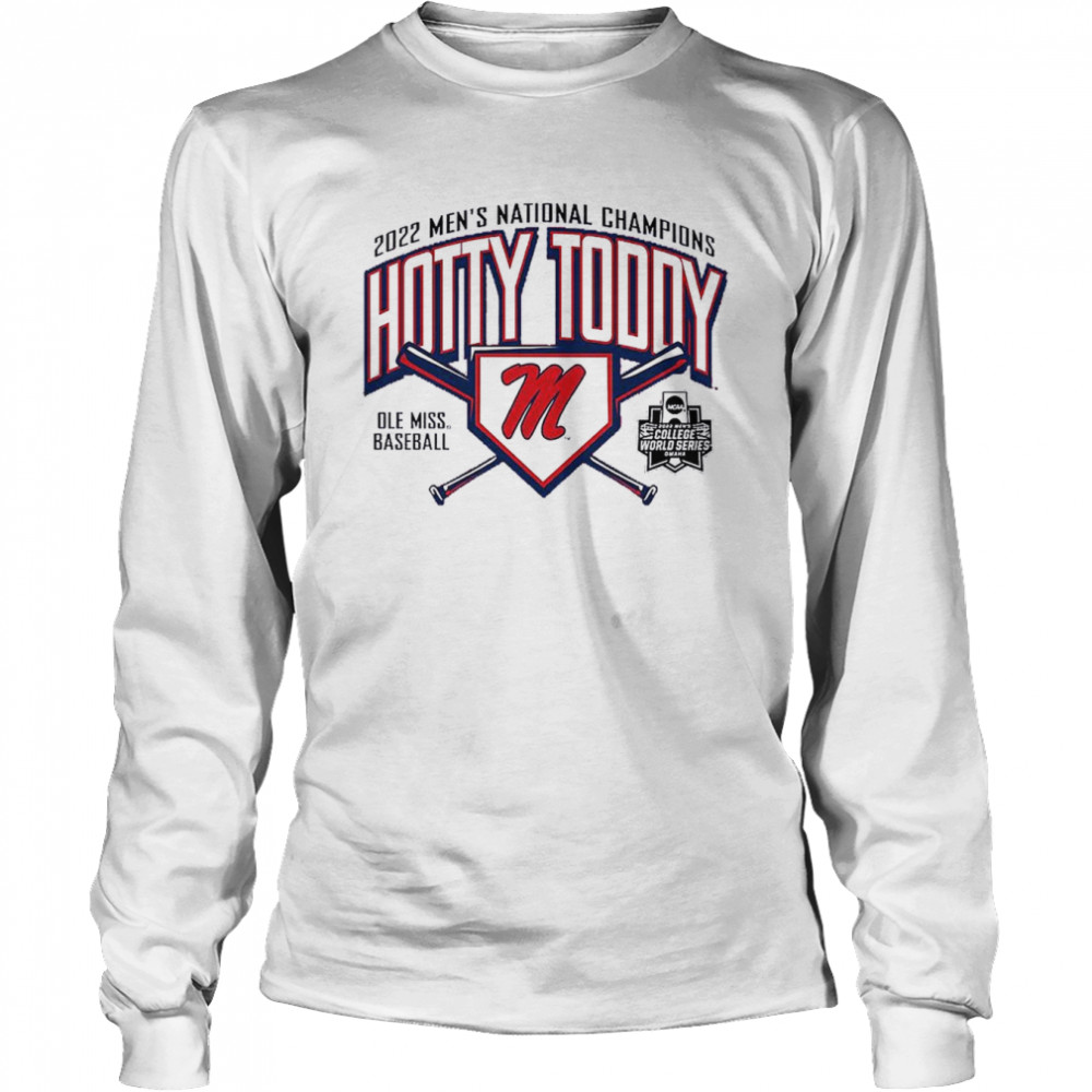 Men’s Ole Miss 2022 CWS Baseball National Champs Utility Long Sleeved T-shirt