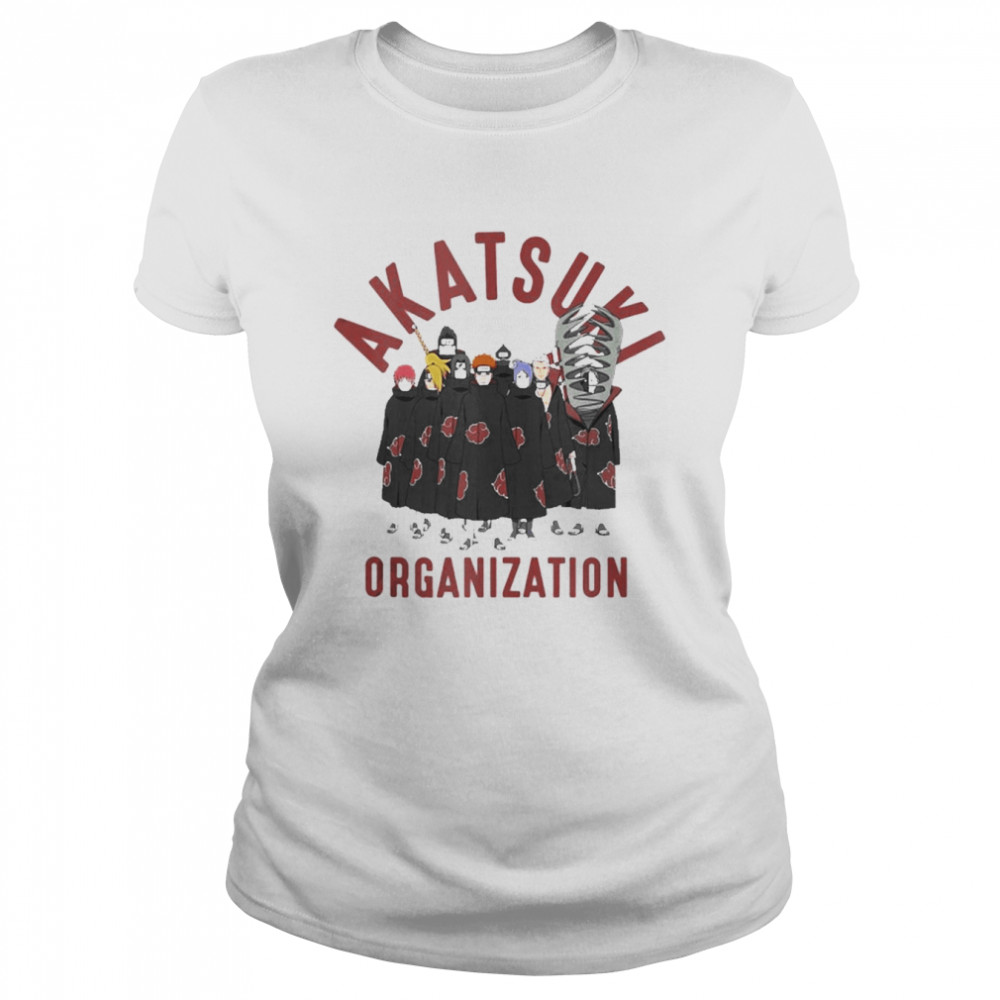 Naruto Shippuden Akatsuki Organization Classic Women's T-shirt