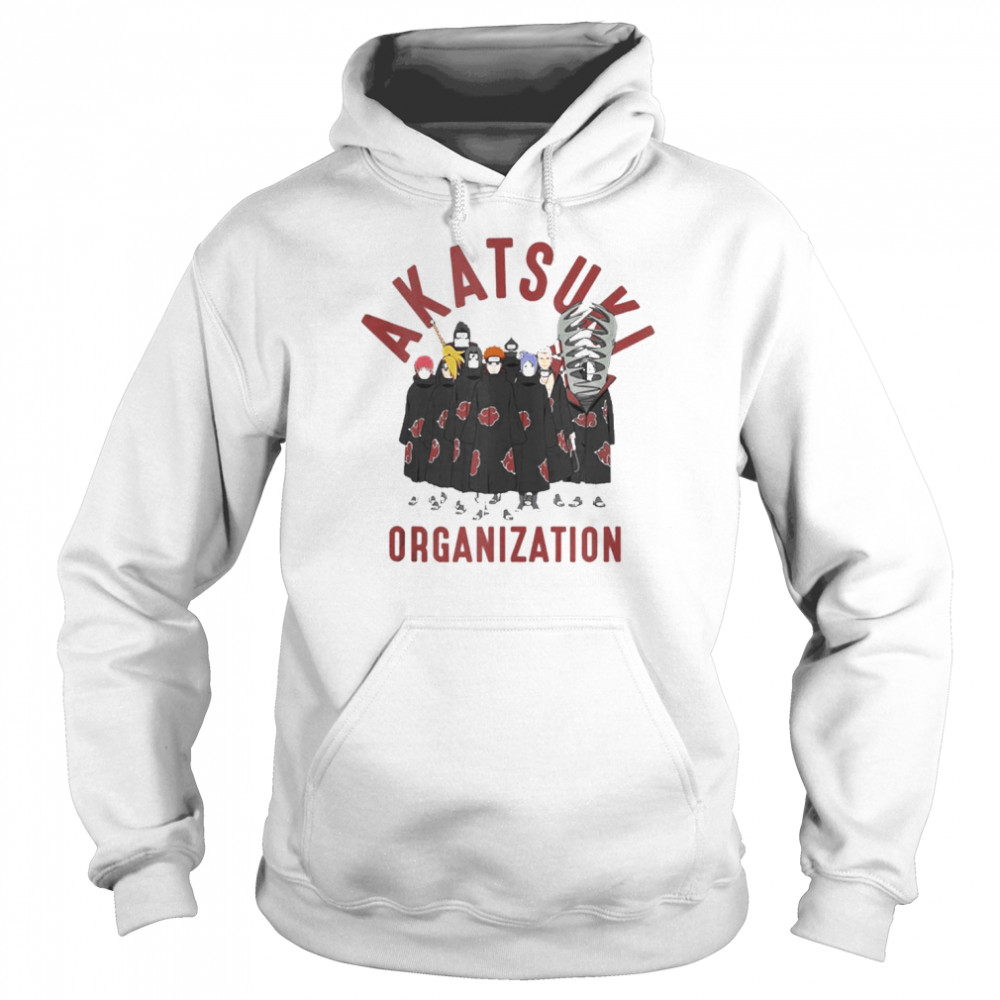 Naruto Shippuden Akatsuki Organization Unisex Hoodie